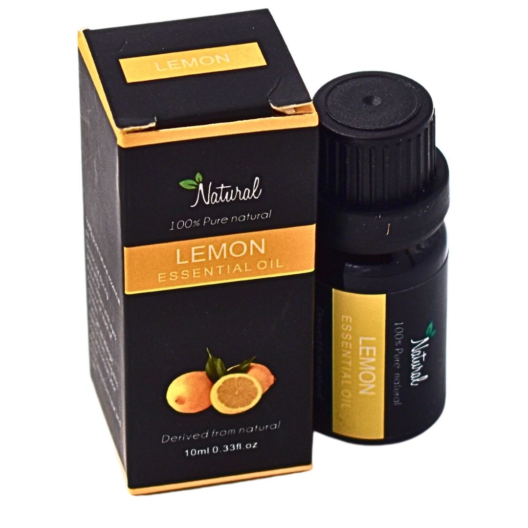 Lemon Essential Oil - Pure and Aromatic 10ml Oil for Aromatherapy and Wellness Natural Oil
