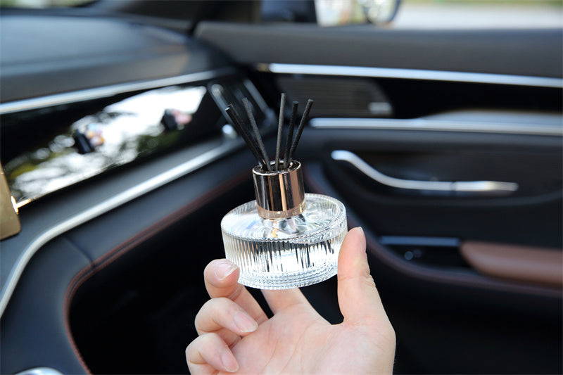 White Tea Pure Scent Luxury Car Air Fresheners Perfume Diffuser 100ml/3.52 Fl.oz Crown Crest