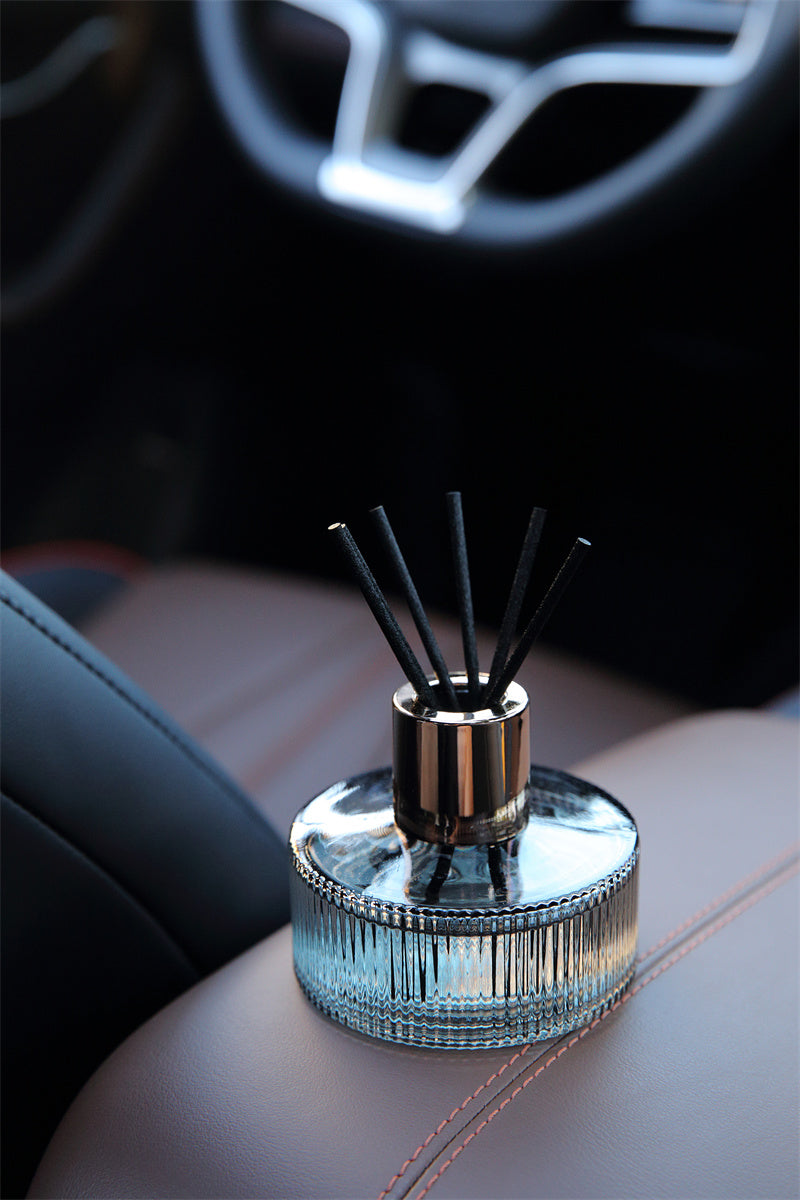 Rose & Oud Pure Scent Luxury Car Air Fresheners Perfume Diffuser 100ml/3.52 Fl.oz Crown Crest