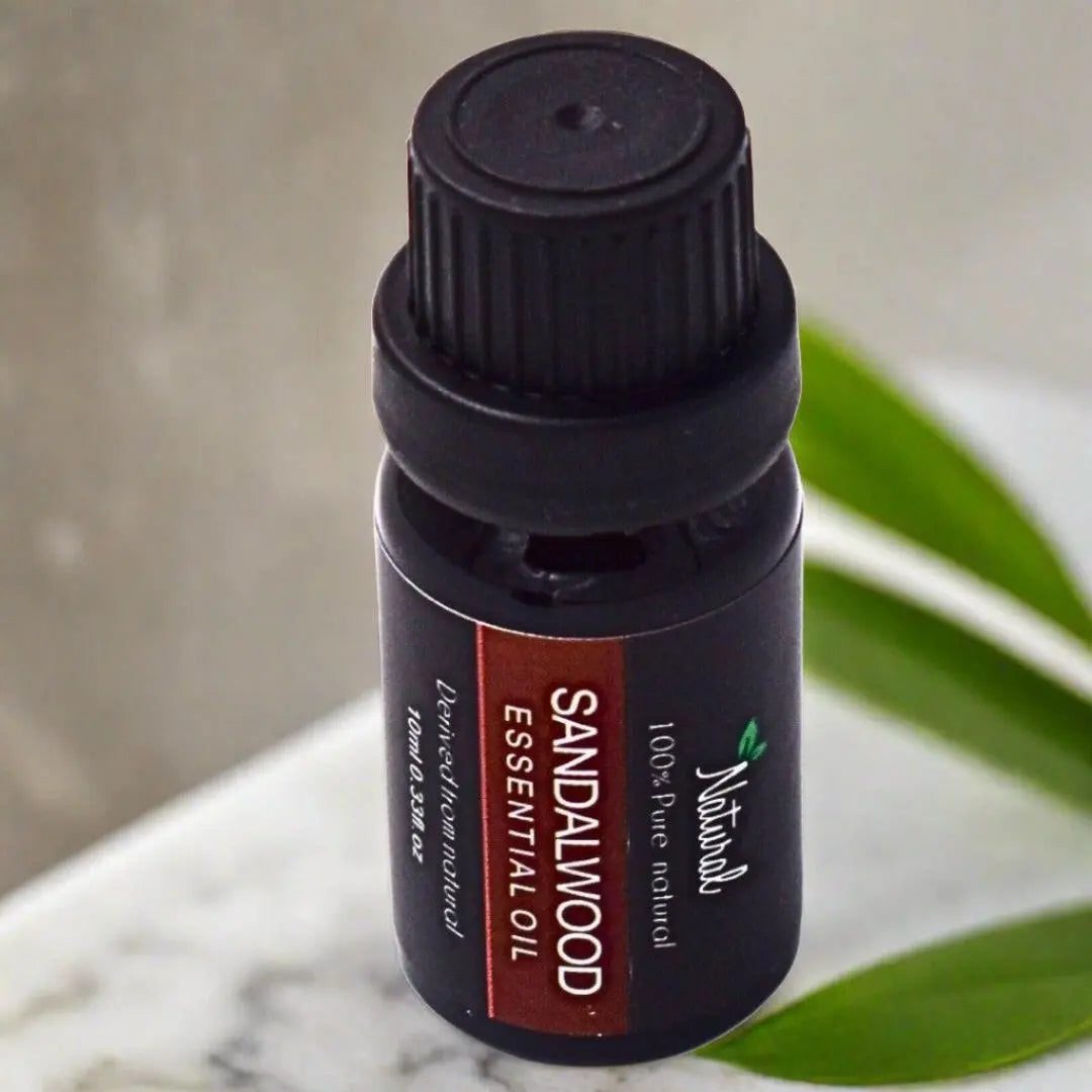 Sandalwood Essential Oil - Pure and Aromatic 10ml Oil for Aromatherapy and Wellness Natural Oil