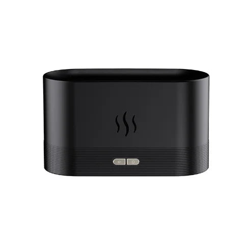 3D Flame Diffuser Ultrasonic Aroma USB Mini Humidifier Flame Aroma Diffuser Crown Crest