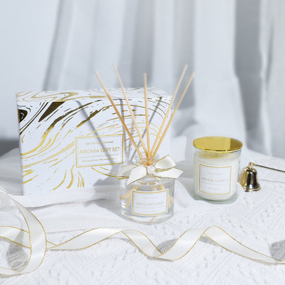 Chance Luxury Scented Candle and Reed Diffuser Gift Set Crown Crest