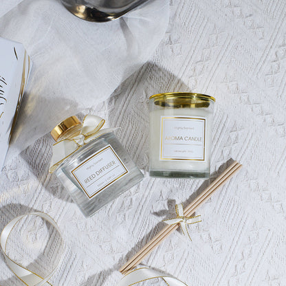 Chance Luxury Scented Candle and Reed Diffuser Gift Set Crown Crest