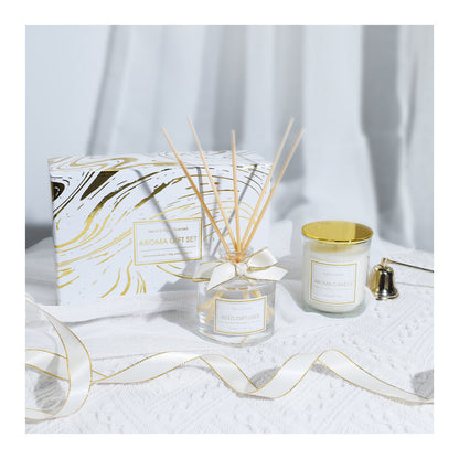 Chance Luxury Scented Candle and Reed Diffuser Gift Set Crown Crest