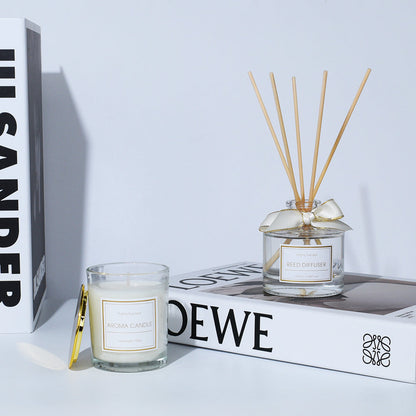 Chance Luxury Scented Candle and Reed Diffuser Gift Set Crown Crest