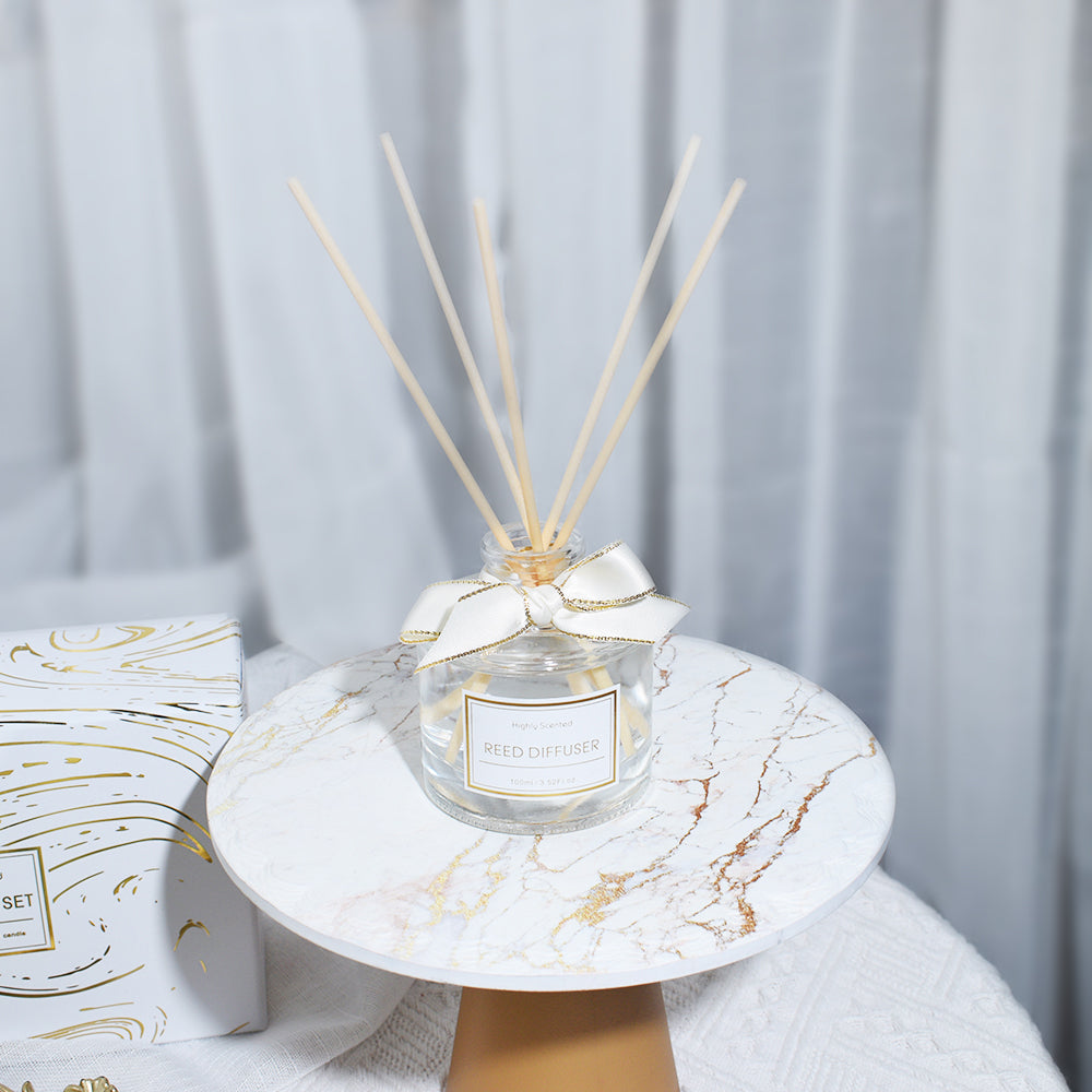 Chance Luxury Scented Candle and Reed Diffuser Gift Set Crown Crest
