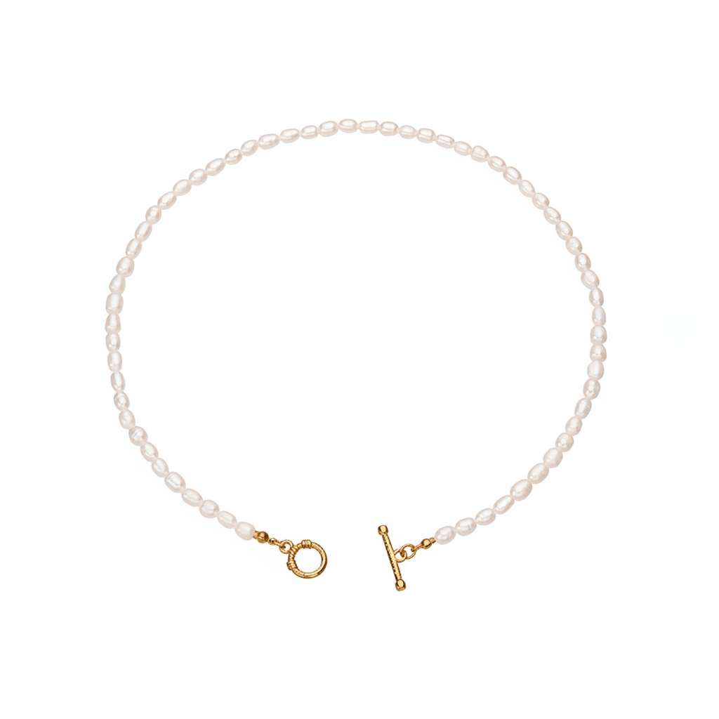 The Pearlé Necklace Crown Crest Jewel
